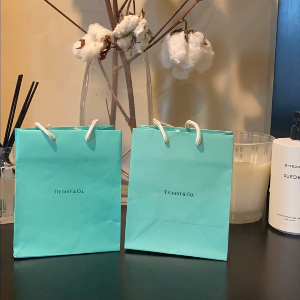 Two small size Tiffany’s bags